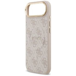 iPhone 17 Air dėklas su MagSafe rožinis Guess