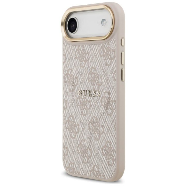 iPhone 17 Air dėklas su MagSafe rožinis Guess