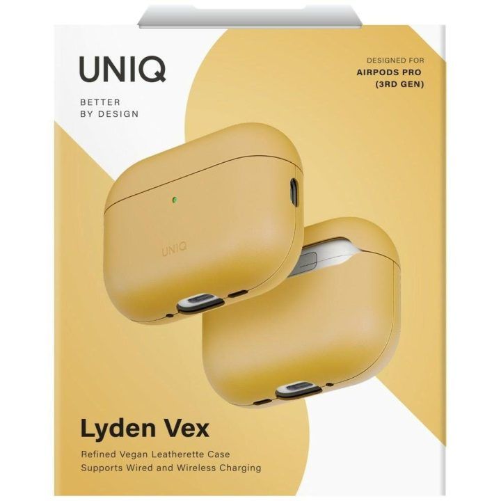 Dėklas AirPods Pro 3 geltonas Uniq