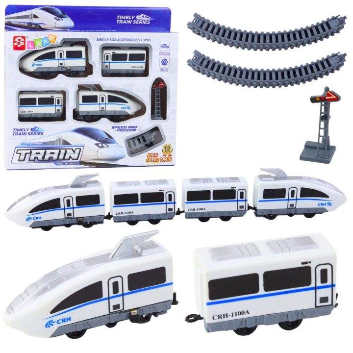 Žaislinis elektrinis traukinys su 13 bėgių City Express
