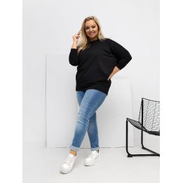 Palaidinė moteriška juoda plus size RV