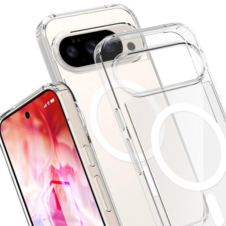 Google Pixel 10 / 10 Pro telefono dėklas skaidrus