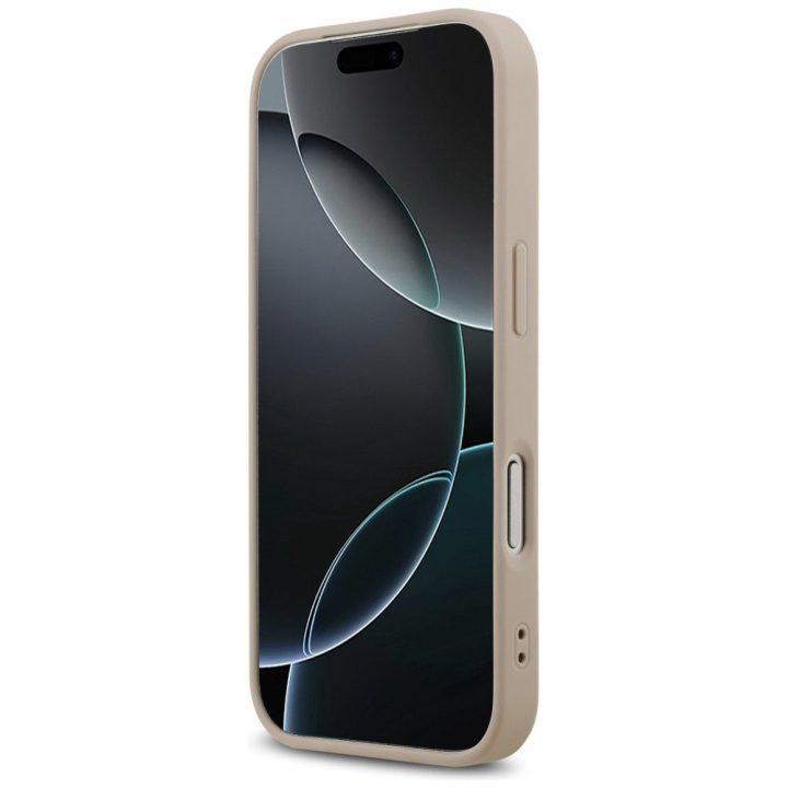 iPhone 17 Pro dėklas rožinis MagSafe Guess