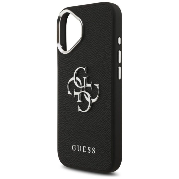 iPhone 17 telefono dėklas juodas Guess