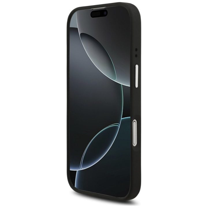 iPhone 17 telefono dėklas juodas Guess