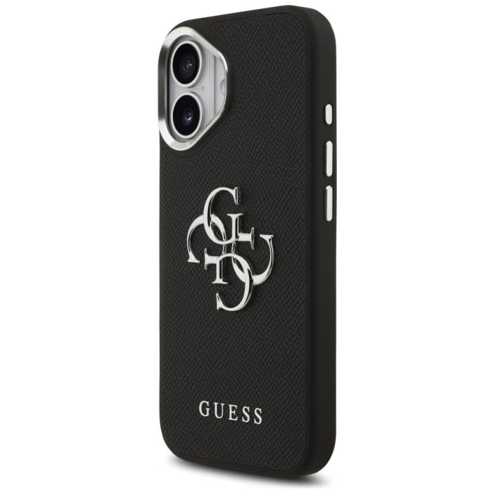 iPhone 17 telefono dėklas juodas Guess