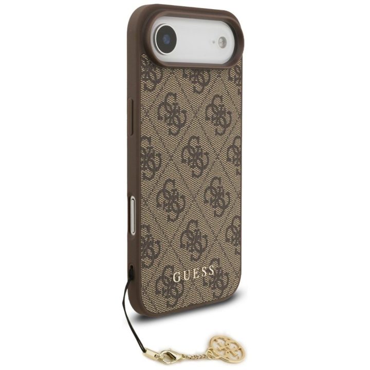 iPhone Air dėklas MagSafe rudas Guess