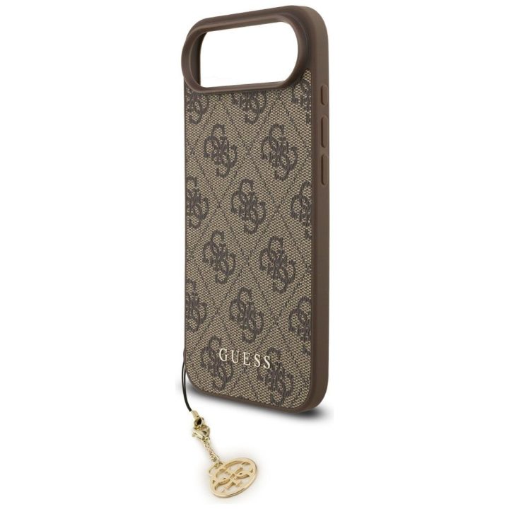 iPhone Air dėklas MagSafe rudas Guess