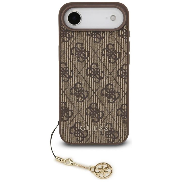 iPhone Air dėklas MagSafe rudas Guess