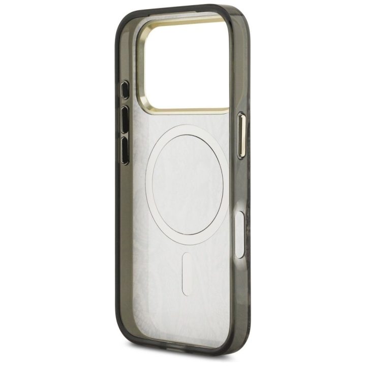 iPhone 17 Pro dėklas MagSafe rudos spalvos Guess