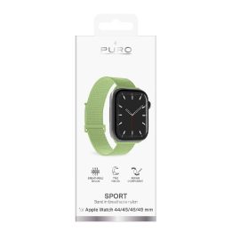 Dirželis Apple Watch 44/45/46/49 mm žalias Puro