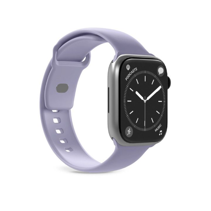 Dirželis išmaniojo laikrodžio Puro Icon violetinis 38/40/41/42 mm
