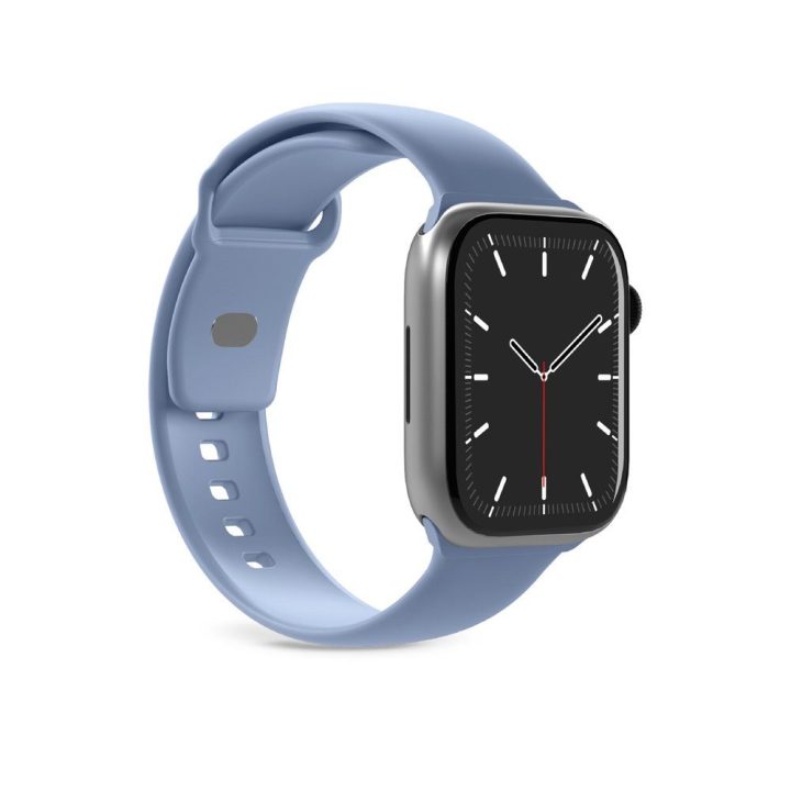 Dirželis išmaniojo laikrodžio mėlynas 44–49 mm Puro