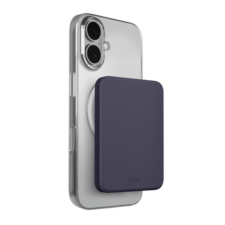 Išorinė baterija 4200 mAh su MagSafe pilka Puro