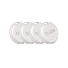 Lokatorius baltas suderinamas su Apple Find My (4 vnt.) SBS