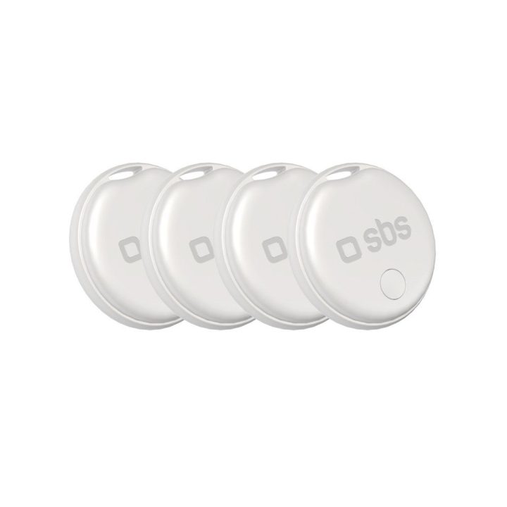 Lokatorius baltas suderinamas su Apple Find My (4 vnt.) SBS