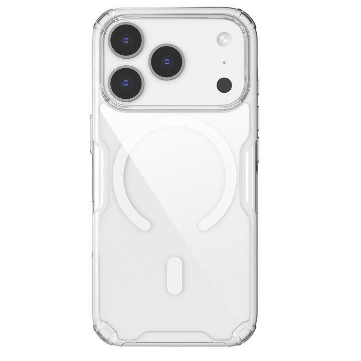 iPhone 17 Pro dėklas baltas Nillkin
