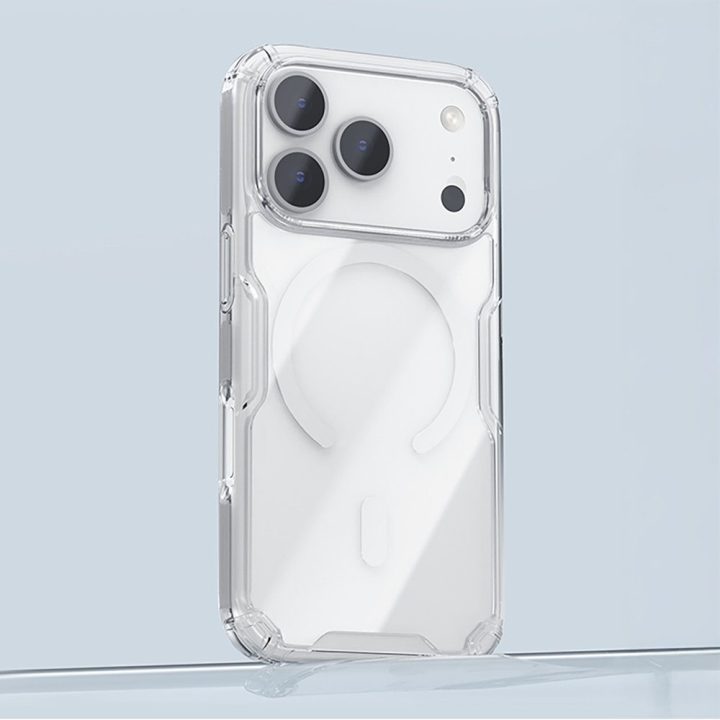 iPhone 17 Pro dėklas baltas Nillkin