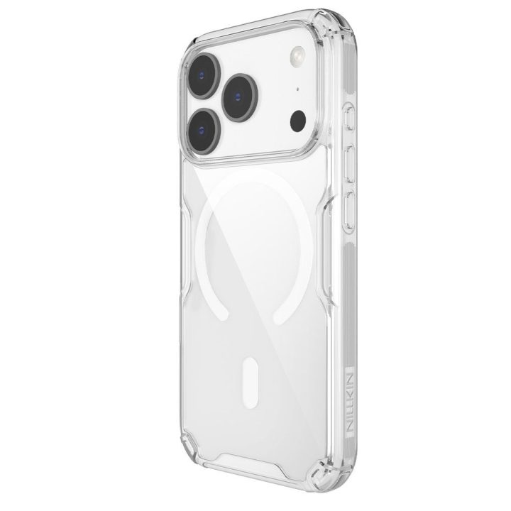 iPhone 17 Pro dėklas baltas Nillkin