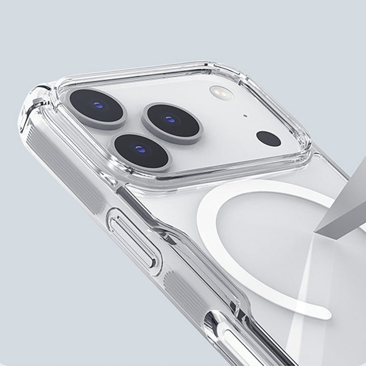 iPhone 17 Pro dėklas baltas Nillkin