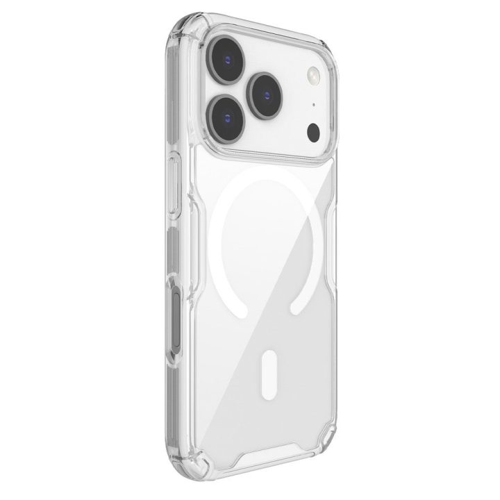 iPhone 17 Pro dėklas baltas Nillkin