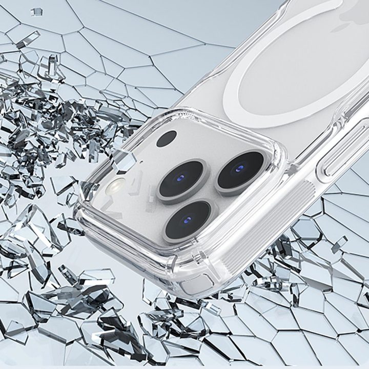 iPhone 17 Pro dėklas baltas Nillkin