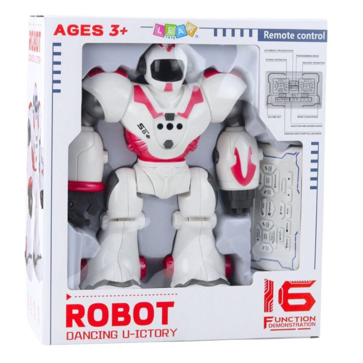 Robotas interaktyvus valdomas pulteliu rožinis R/C Models