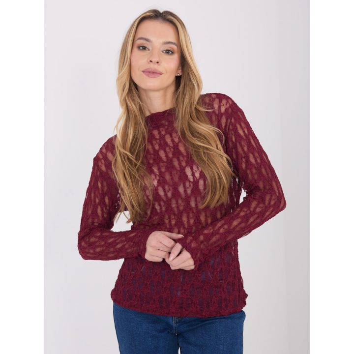 Palaidinė moteriška bordo spalvos IT-BZ-9962.98