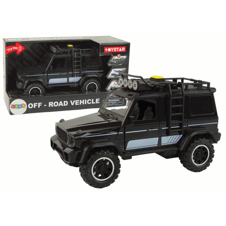 Visureigis žaislinis juodas 1:14 Friction Drive