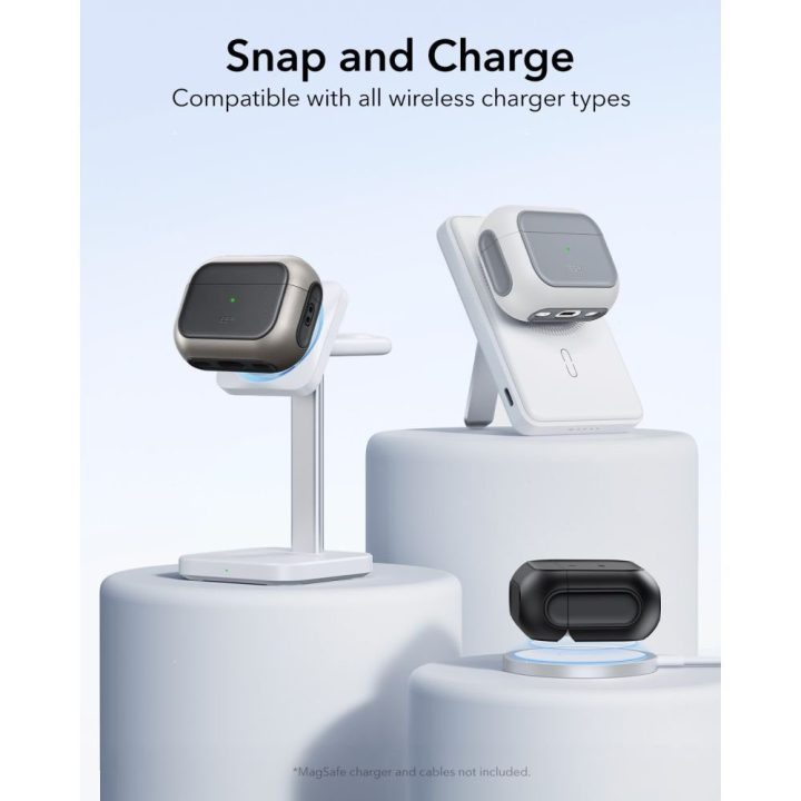 Dėklas AirPods Pro 3 magnetinis juodas ESR