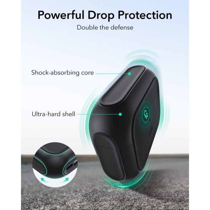 Dėklas AirPods Pro 3 magnetinis juodas ESR