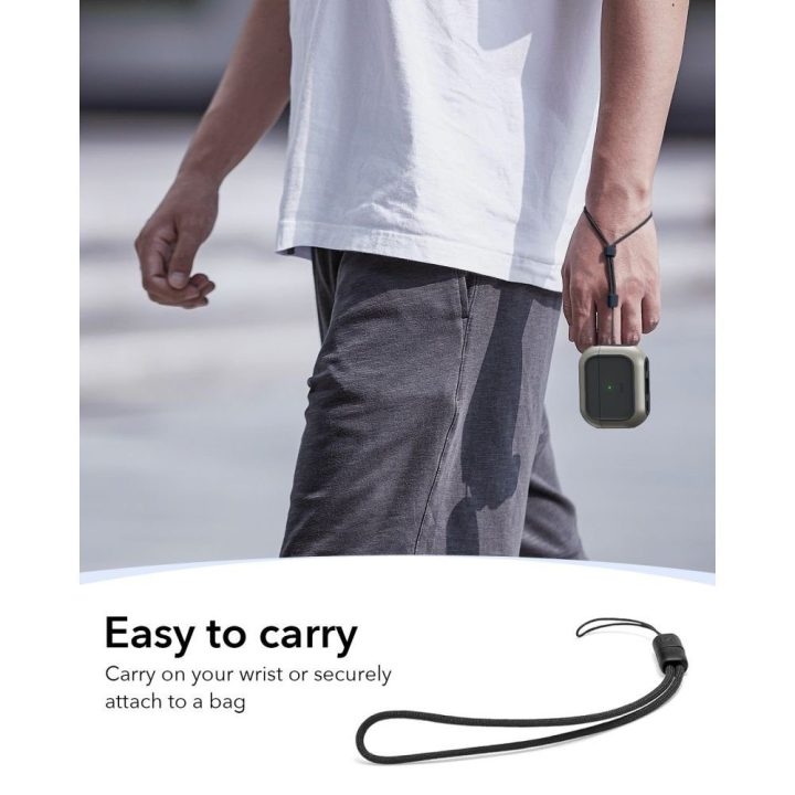 Dėklas AirPods Pro 3 pilkas juodas ESR