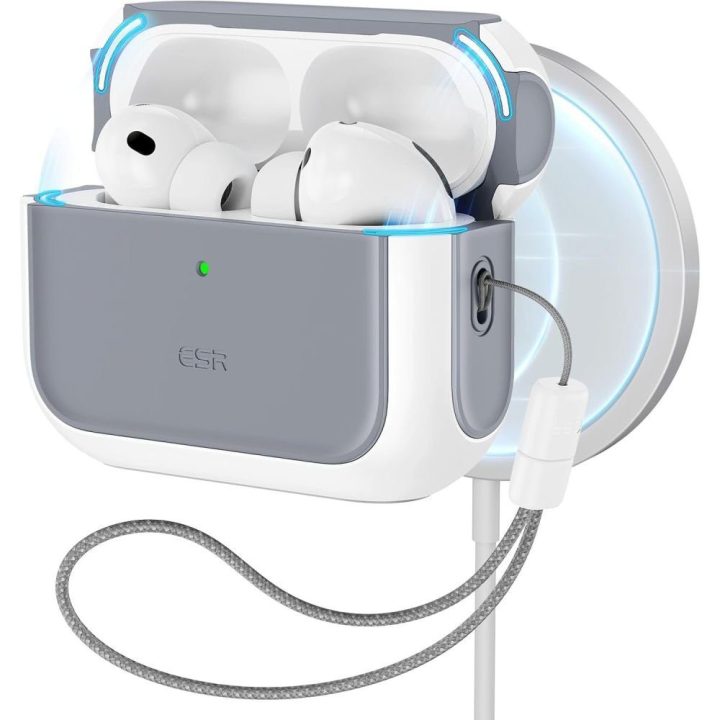 Dėklas AirPods Pro 3 baltas HaloLock ESR