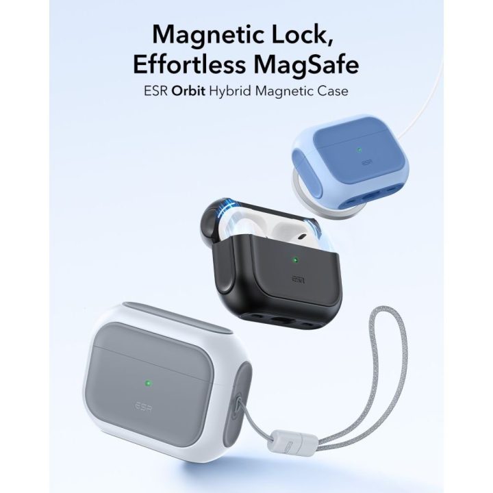 Dėklas AirPods Pro 3 baltas HaloLock ESR