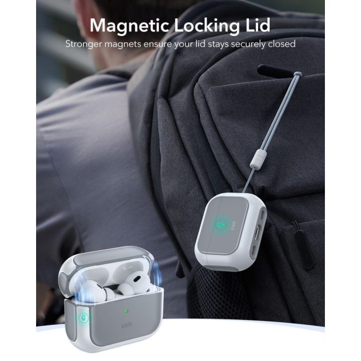 Dėklas AirPods Pro 3 baltas HaloLock ESR
