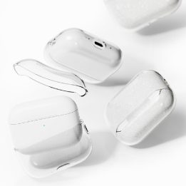 Dėklas skaidrus su blizgučiais AirPods Pro 3 Ringke
