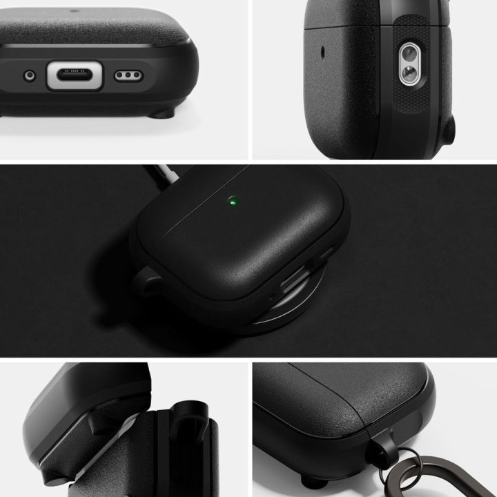 Dėklas magnetinis AirPods Pro 3 juodas Ringke