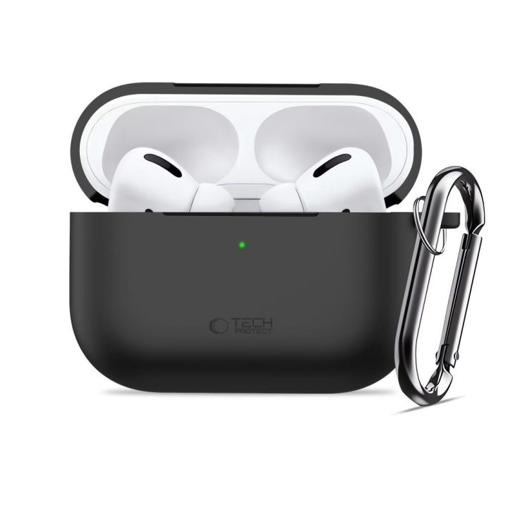 Dėklas silikoninis juodas AirPods Pro 3