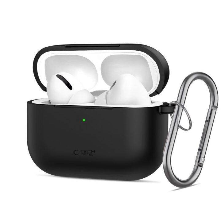 Dėklas silikoninis juodas AirPods Pro 3