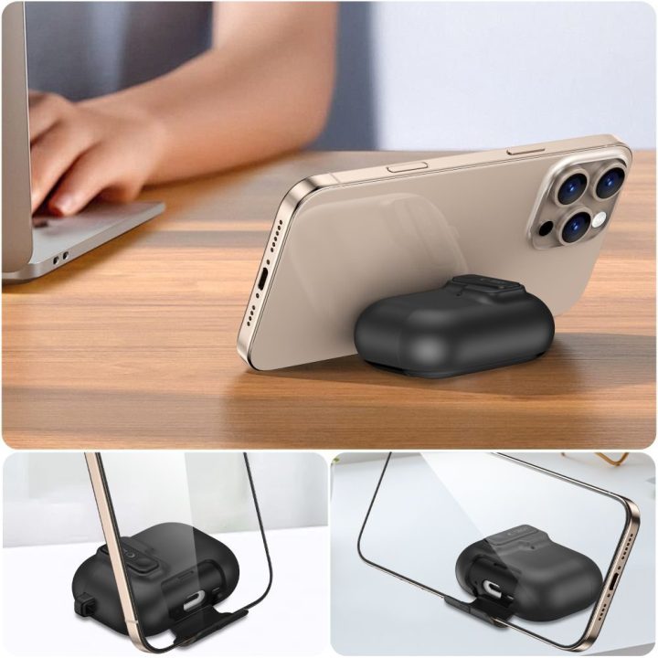 Dėklas AirPods Pro 3 juodas Slim Hook