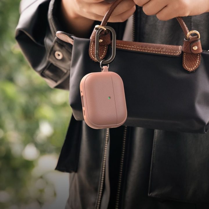 Dėklas magnetinis rožinis AirPods Pro 3 Ringke