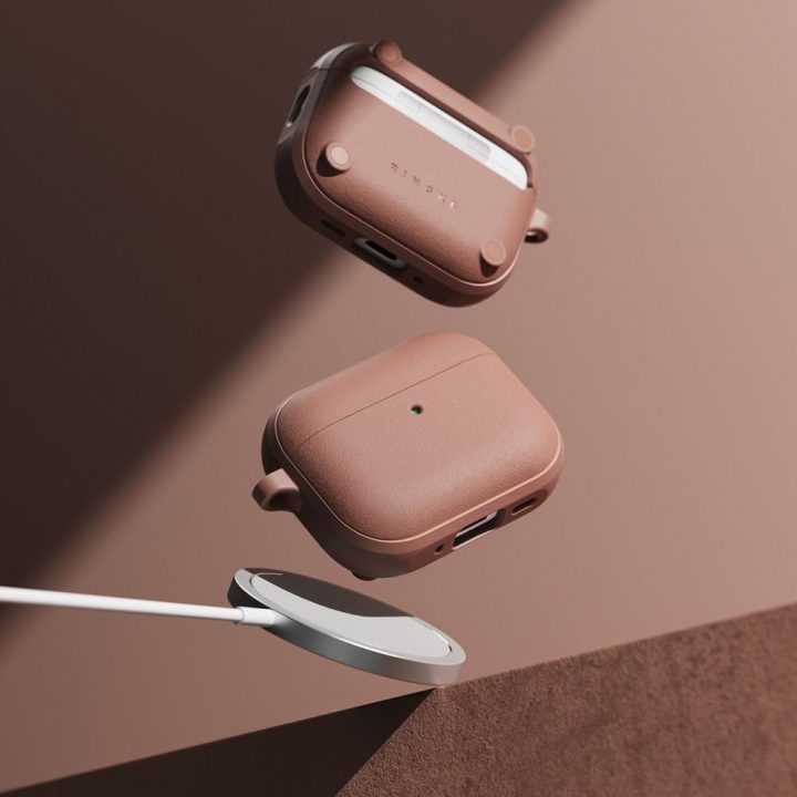 Dėklas magnetinis rožinis AirPods Pro 3 Ringke