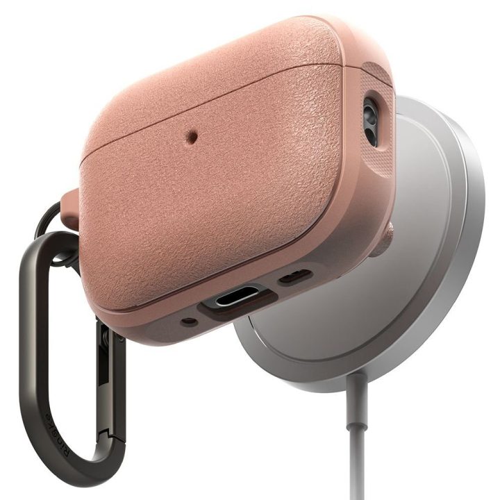 Dėklas magnetinis rožinis AirPods Pro 3 Ringke
