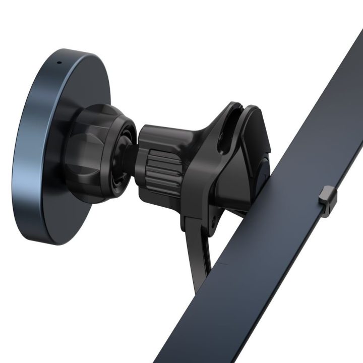 Automobilinis magnetinis telefono laikiklis MagSafe juodas MM15W-V5