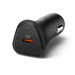 Automobilinis įkroviklis juodas 30W Spigen