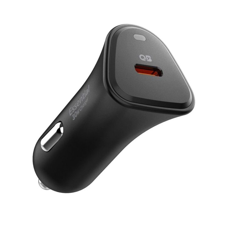 Automobilinis įkroviklis juodas 30W Spigen