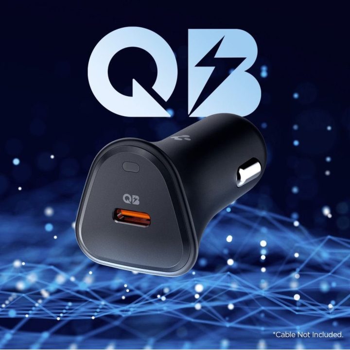 Automobilinis įkroviklis juodas 30W Spigen