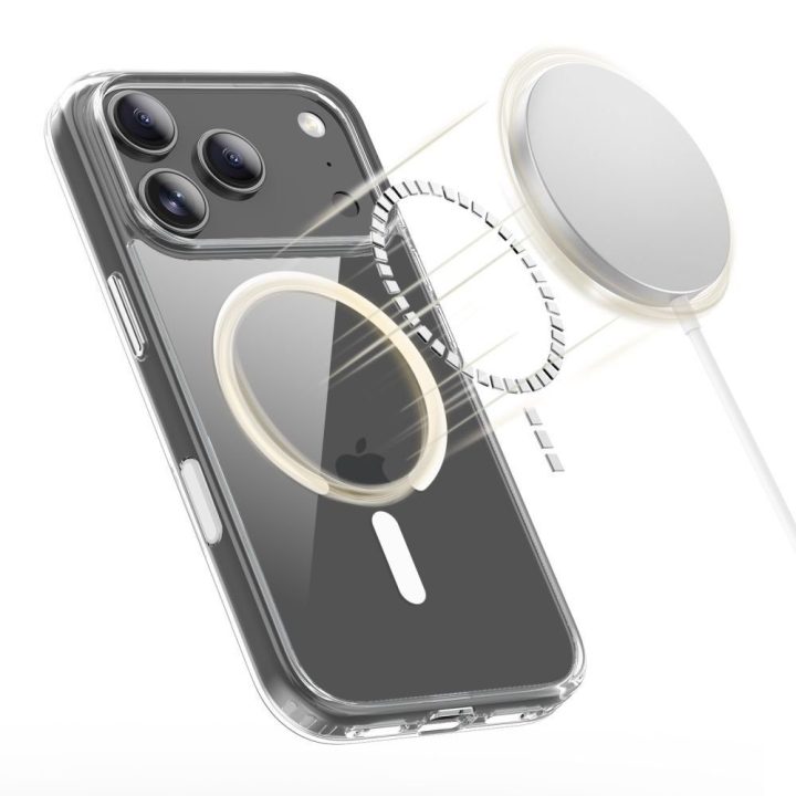 iPhone 17 Pro Skaidrus MagSafe dėklas Flexair