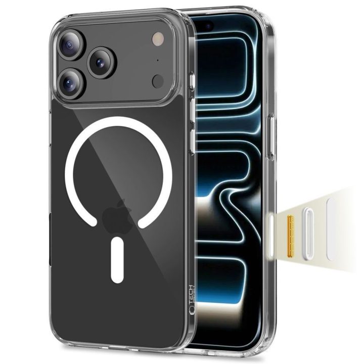 iPhone 17 Pro Skaidrus MagSafe dėklas Flexair