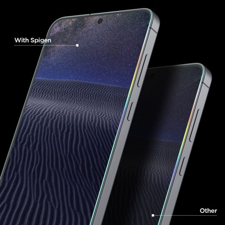 Samsung Galaxy S25 FE grūdintas stiklas (2 vnt.) Spigen